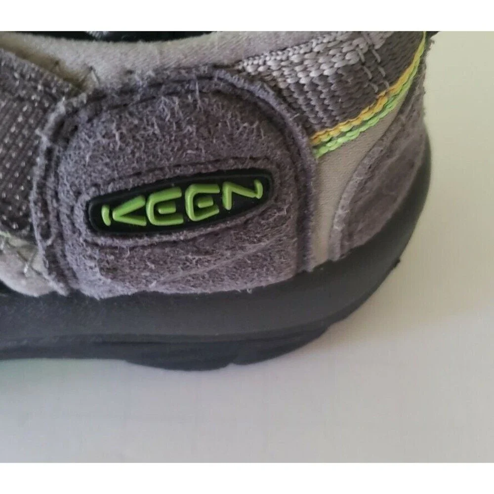 NEW KEEN Newport H2 Boys Waterproof Shoes/Sandals Grey/neon Green/yellow Size 1
